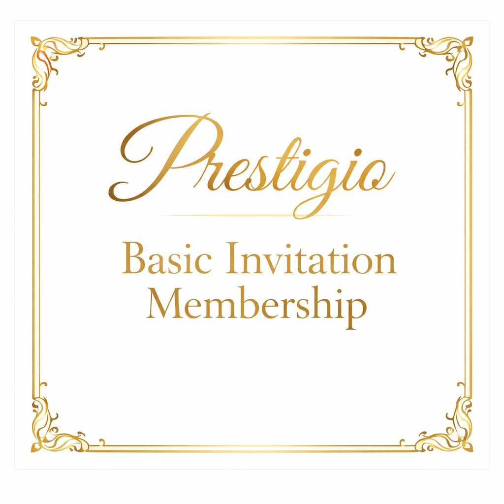 Prestigio Club Basic Invitation Membership Subscription Monthly