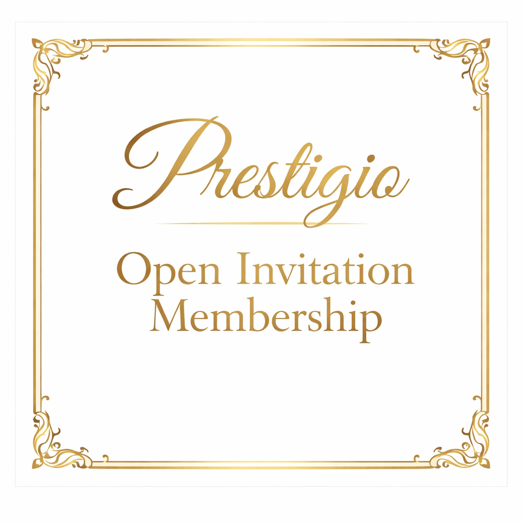 Prestigio Club Open Invitation Membership Subscription Monthly