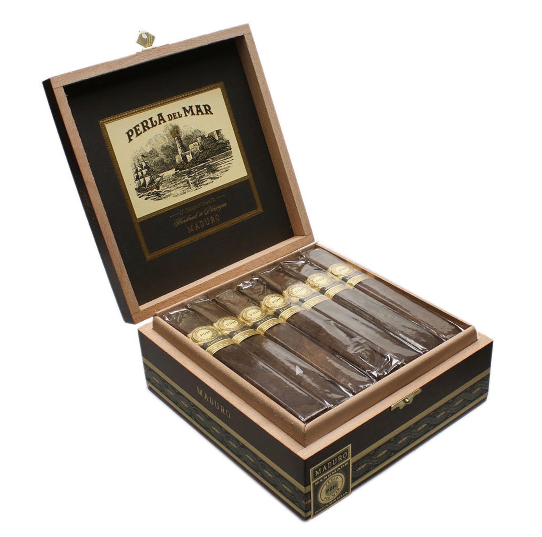 Perla Del Mar Maduro Toro 6.2x54 (Box of 25)